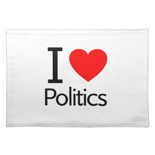 I Love Politics Placemat