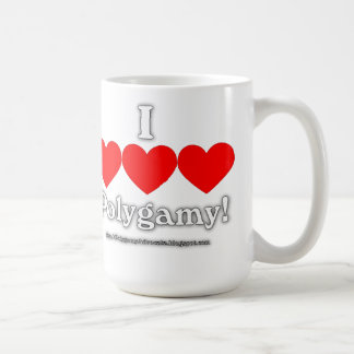 I Love Polygamy mug
