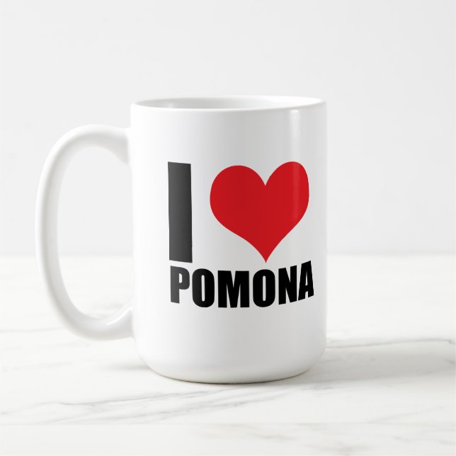 I love Pomona Coffee Mug (Left)