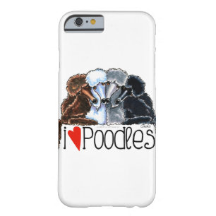 I Love Poodles Barely There iPhone 6 Case