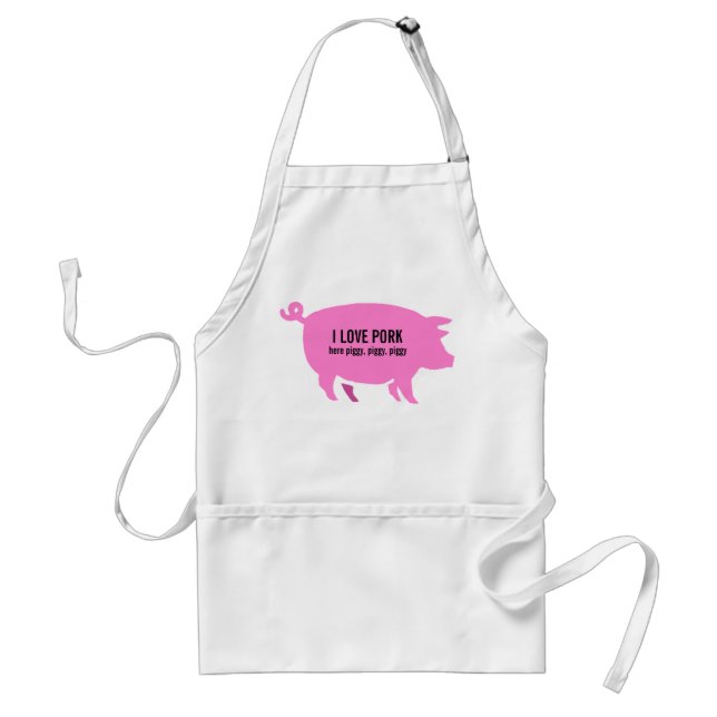 I love pork Apron (Front)