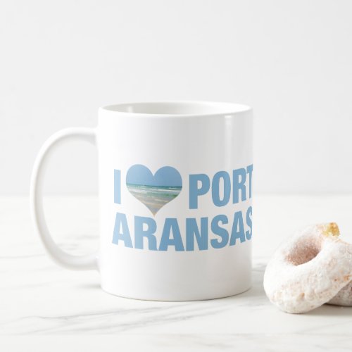 I Love Port Aransas Cute Texas Beach Coffee Mug
