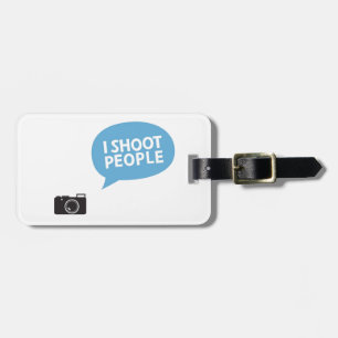 I Love Portrait Photography Luggage Tag