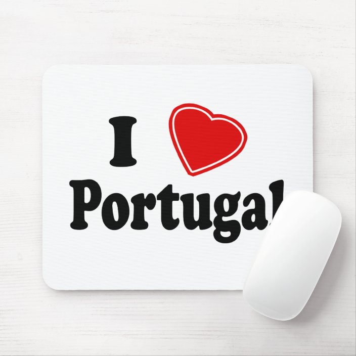 I Love Portugal Mousepad