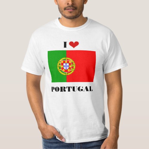 I Love Portugal T_Shirt