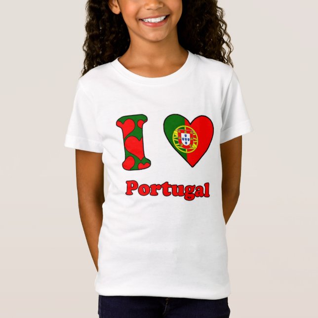 I love Portugal T-Shirt (Front)