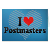 I Love Postmasters (Front Horizontal)