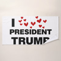 I Love President Trump Hearts