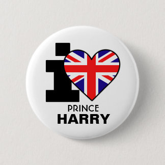 I Love Prince Harry Button