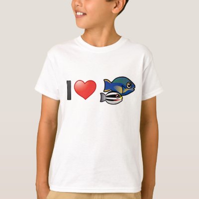 I Love Princess Parrotfish T-Shirt
