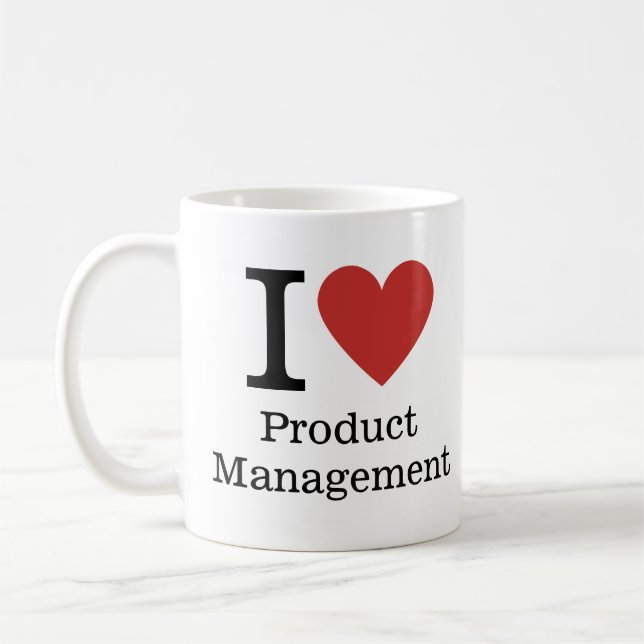 I ❤️ Love Product Management MUG (Left)