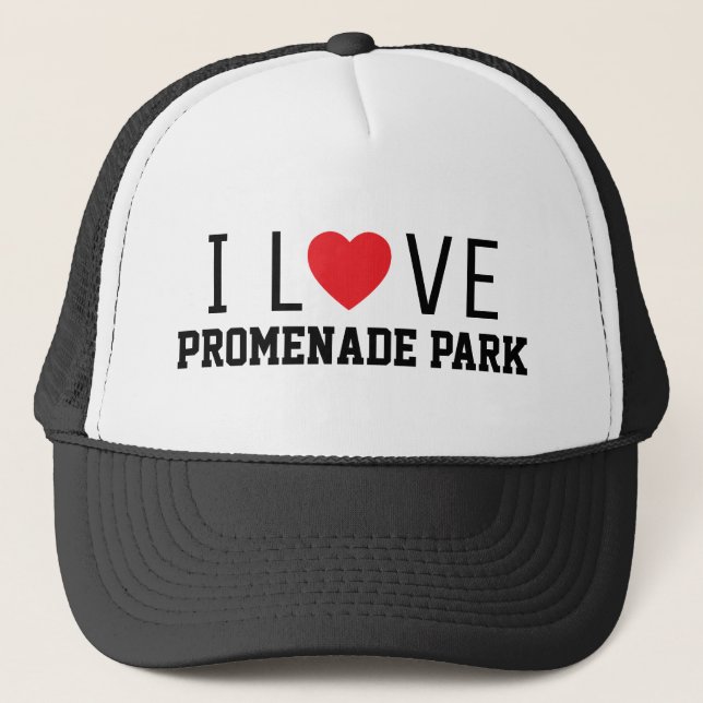 I Love Promenade Park™ Trucker Hat (Front)