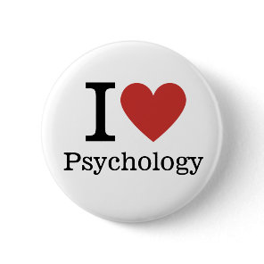I ❤️ Love Psychology for Students/Faculty Pins