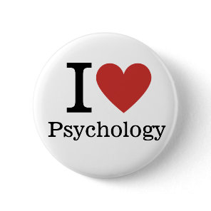 I ❤️ Love Psychology PIN BUTTON