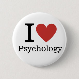 I ❤️ Love Psychology PIN BUTTON
