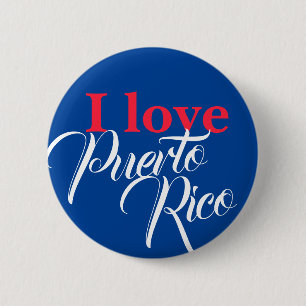 I love Puerto Rico Button