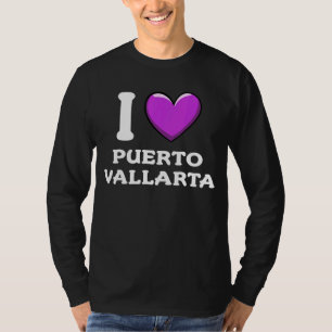 I Love Puerto Vallarta Mexico 2 T-Shirt