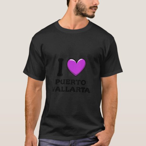 I Love Puerto Vallarta Mexico 3  T_Shirt