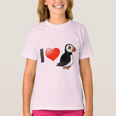 I Love Puffins T-Shirt