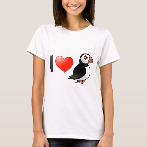 Cute Atlantic Puffin T-Shirts & Gifts by Birdorable