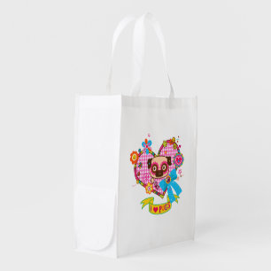 I Love Pugs! Tote Bag #3