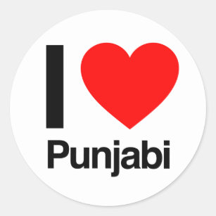 Punjabi Text Stickers for Sale