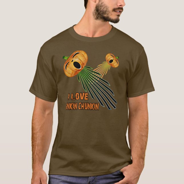 I Love Punkin Chunkin T-Shirt (Front)