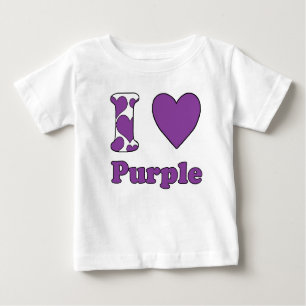 I love Purple Baby T-Shirt