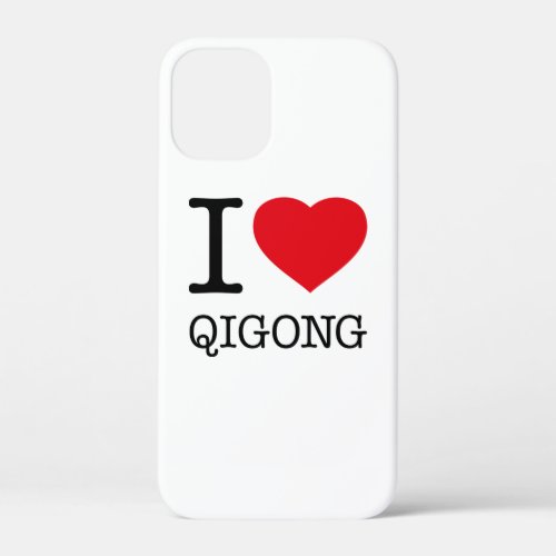 I LOVE QI GONG iPhone 12 MINI CASE