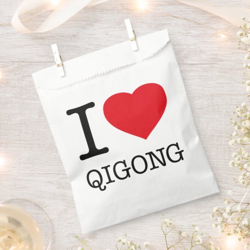 I LOVE QI GONG FAVOR BAG