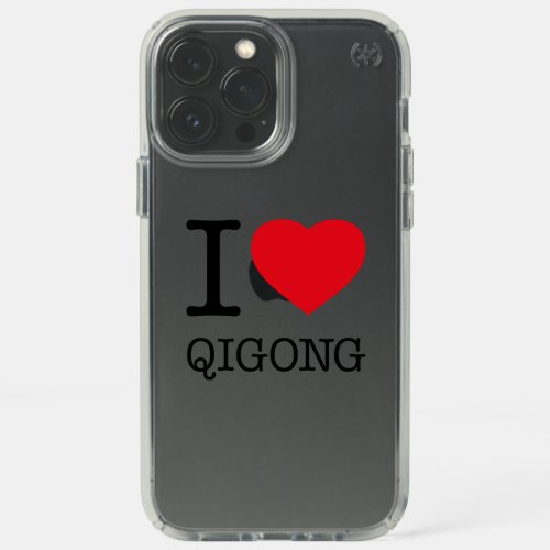 I LOVE QI GONG SPECK iPhone 13 PRO MAX CASE