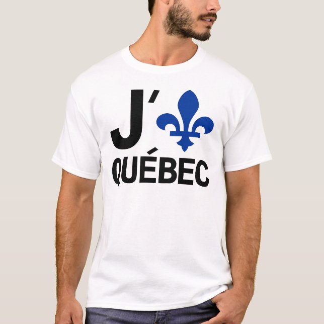 I Love Quebec T-Shirt (Front)