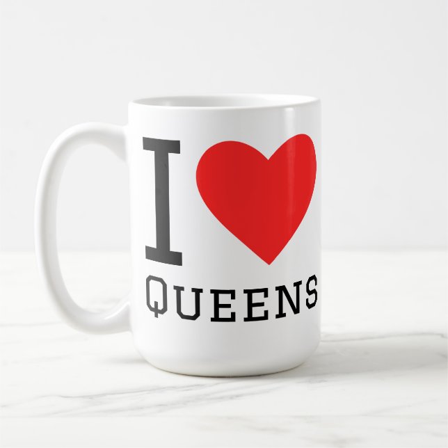 I love queens coffee mug (Left)