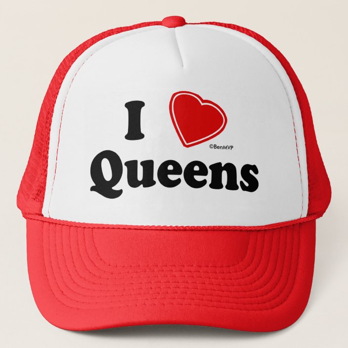 I Love Queens Hat