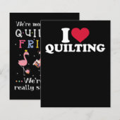 I Love Quilting Premium (Front/Back)