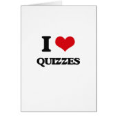 I Love Quizzes (Front)