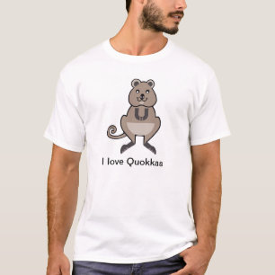  I love QUOKKAS -Australia - Marsupial - Nature T-Shirt