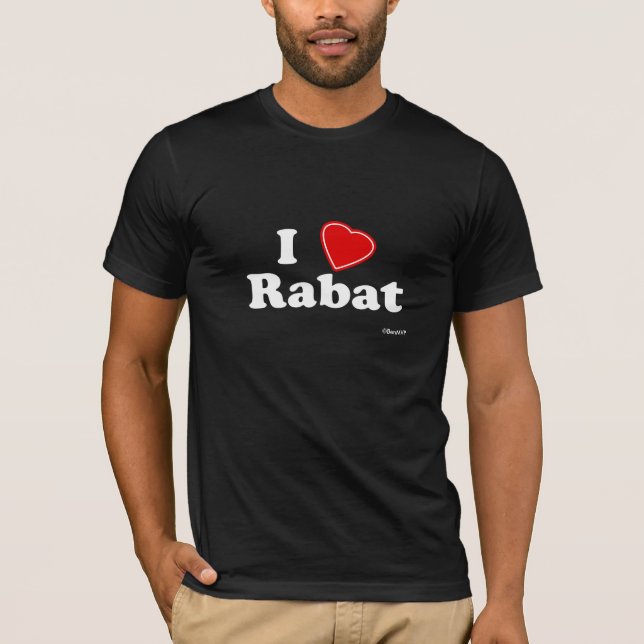 I Love Rabat T-Shirt (Front)