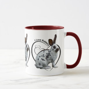 I Love Rabbits Mug