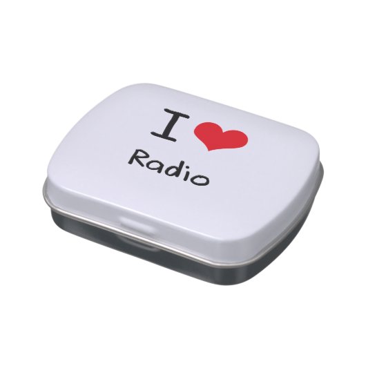 I love Radio Jelly Belly Tin (Side)