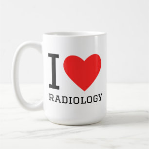 I love radiology coffee mug