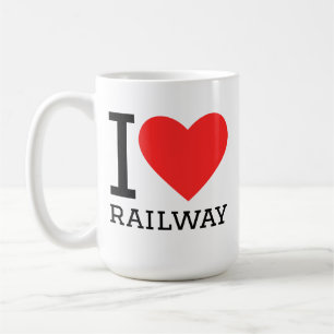 I love railway coffee mug