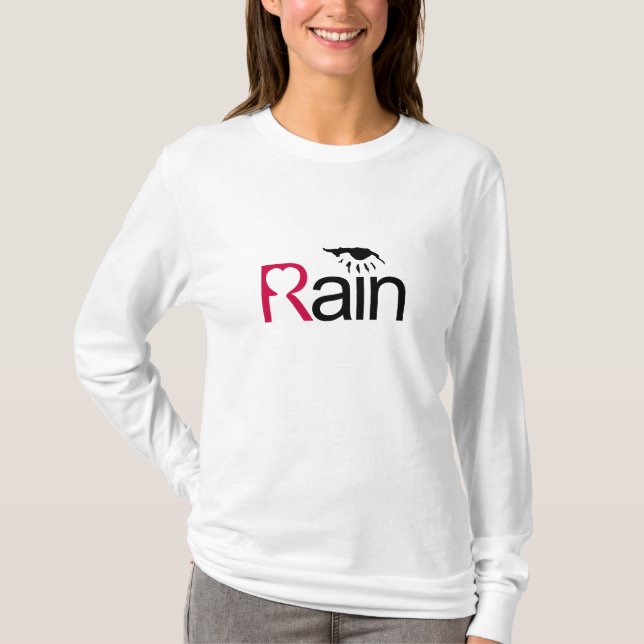 I love Rain T-Shirt (Front)