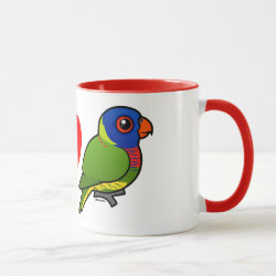 I Love Rainbow Lorikeets Combo Mug
