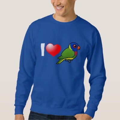 I Love Rainbow Lorikeets Sweatshirt