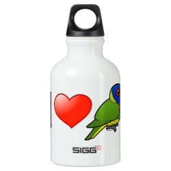 I Love Rainbow Lorikeets SIGG Traveller Water Bottle (0.6L)