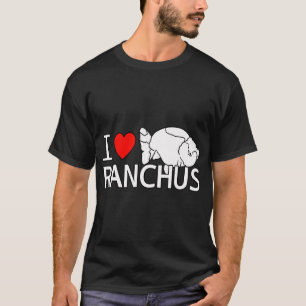 I Love Ranchu Goldfish Fancy Goldfish Aquarium Fis T-Shirt