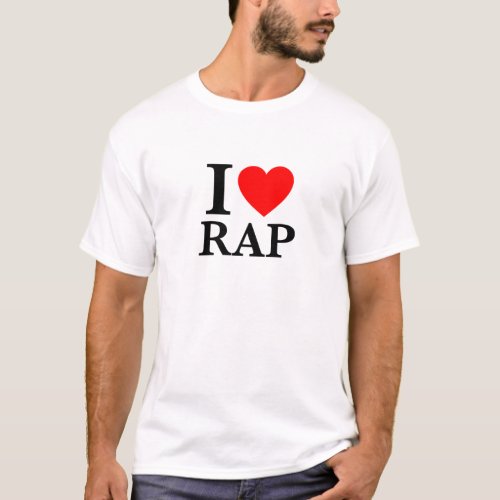 I Love Rap T_Shirt
