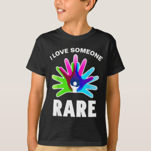 I Love Rare Disease Awareness Shirt - Rare Disease