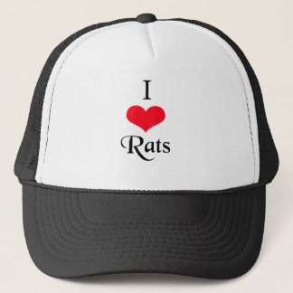I love Rats hat